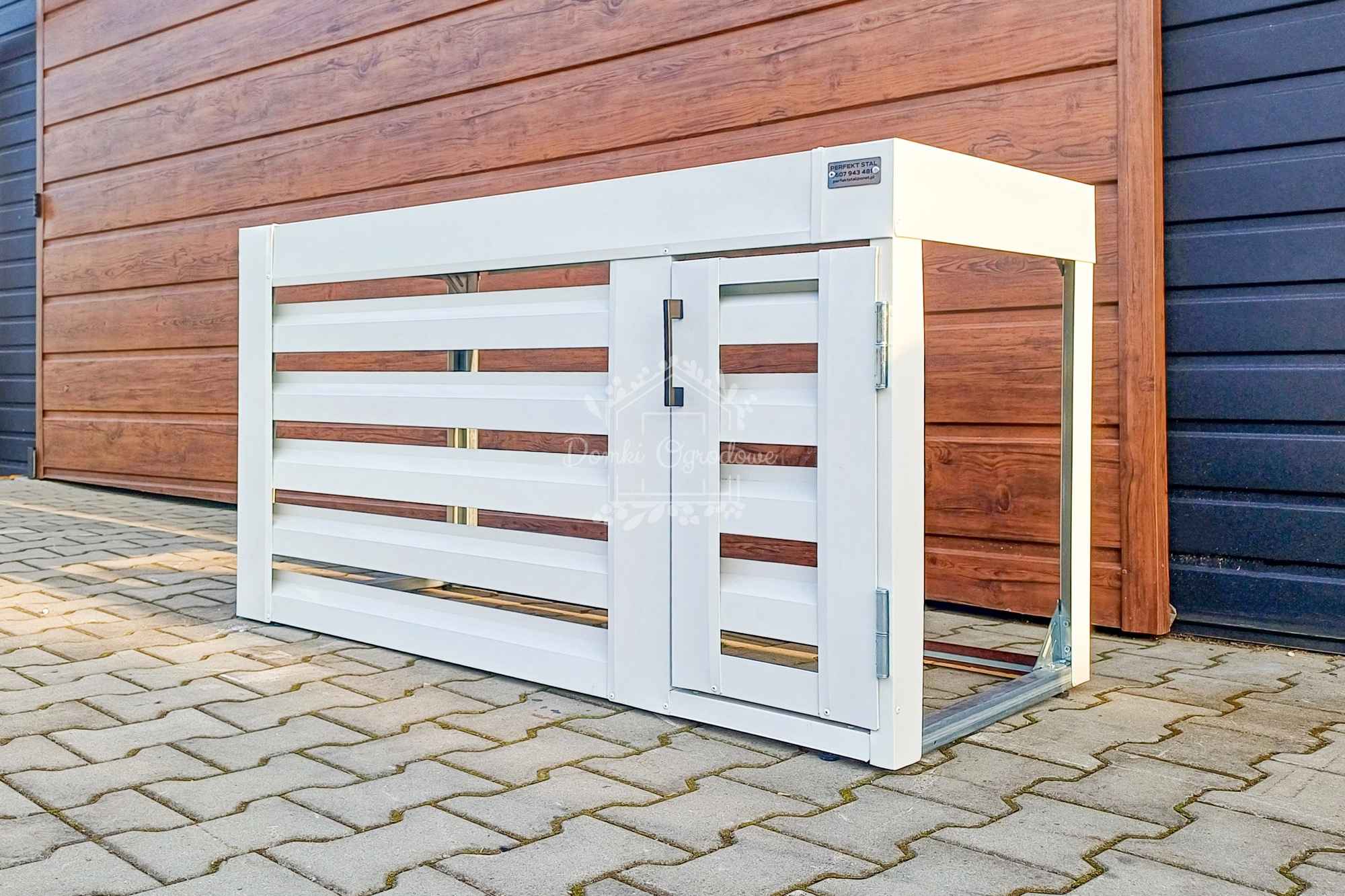 Osłona Klimatyzatora 90x40x60cm Biała Zabudowa Klimatyzacji ID850 Katowice - zdjęcie 4