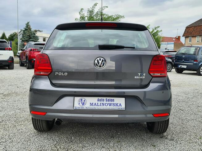 Volkswagen Polo Klimatyzacja 2xPDC Tempomat Halogeny Komputer Alu Wągrowiec - zdjęcie 6