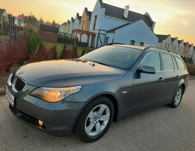 BMW 525 2.5i 218PS NAVI SKÓRA MANUAL Rata600zl Śrem - zdjęcie 1