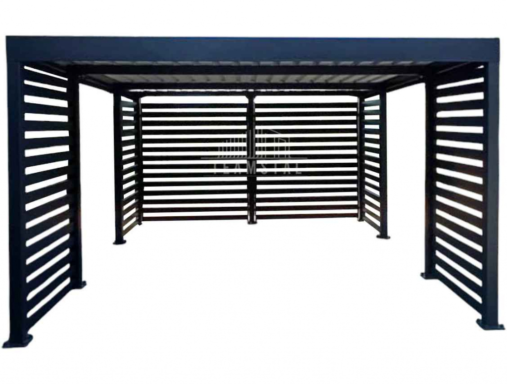 CarPort PREMIUM - wiata samochodowa 4x6 dodatkowa zabudowa TS1112 Leszno - zdjęcie 1