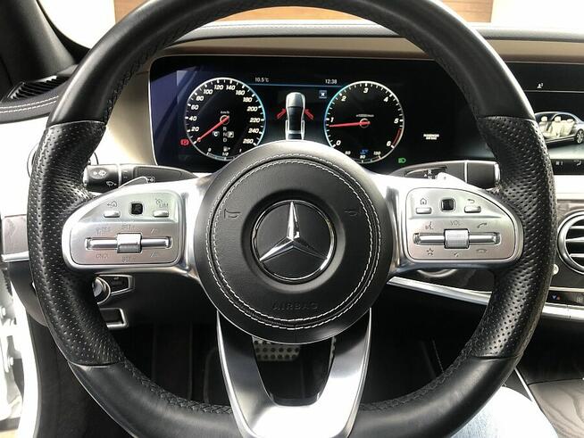 Mercedes S-Klasa Long SALON PL S400d 4-Matic ASO FULL OPCJA Łódź - zdjęcie 9