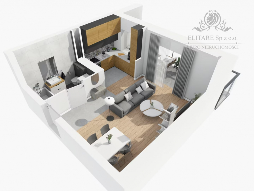 Mieszkanie NOWE 29,90m2 ,1 pok. w Centrum Wrocławia/Stare Miasto Wrocław - zdjęcie 6