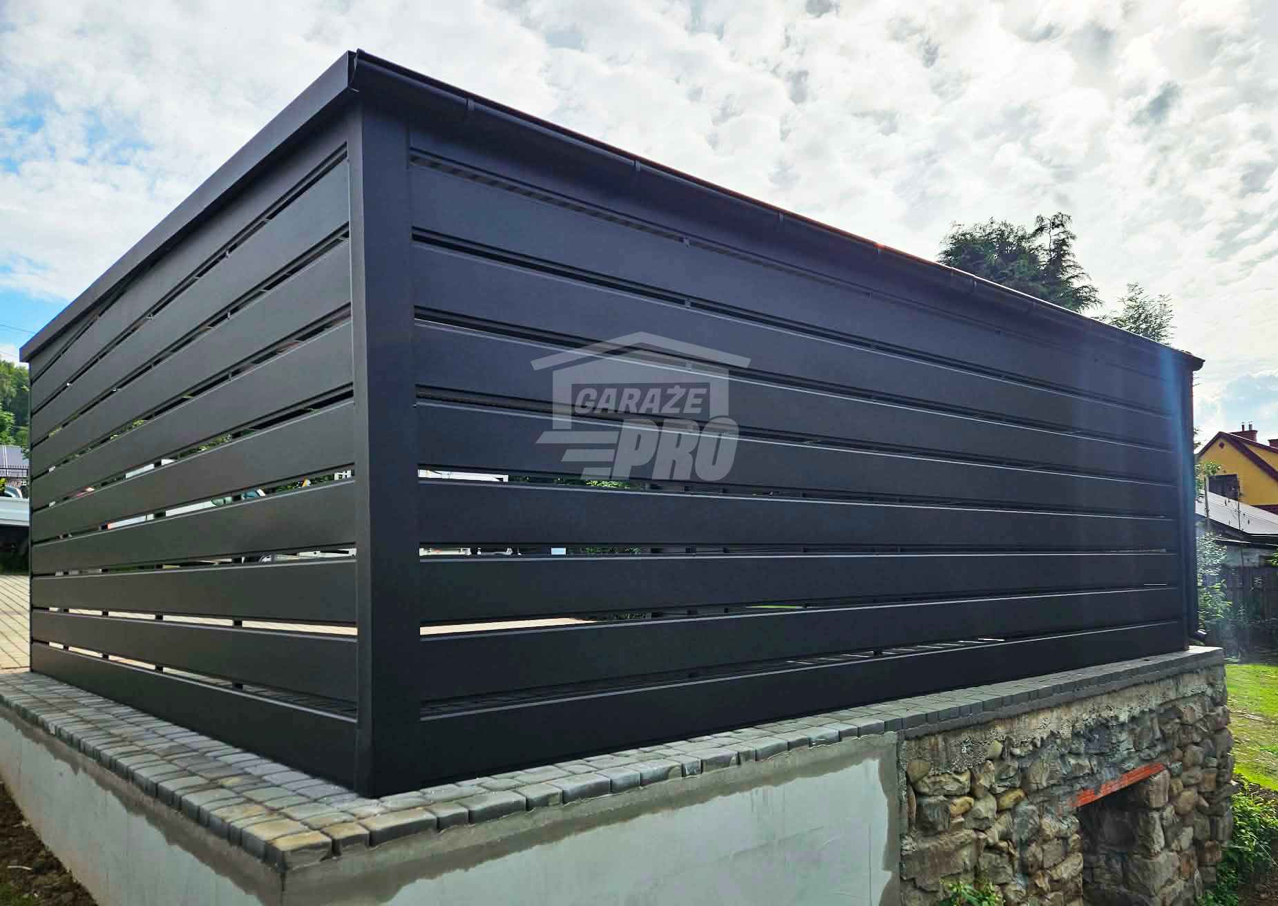 Carport - wiata samochodowa 5x6 m dodatkowa zabudowa dach rynna GP759 Opole - zdjęcie 5