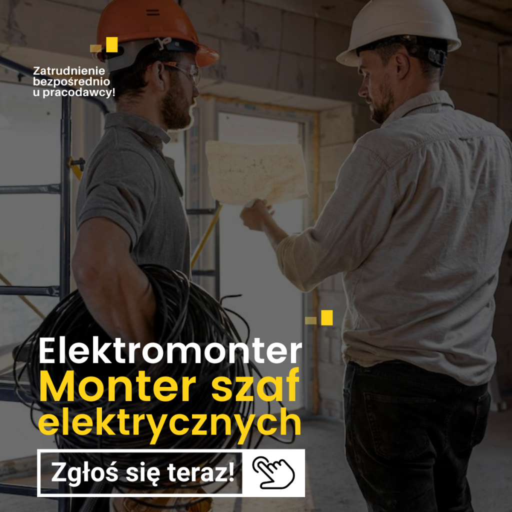 Elektromonter/Monter szaf elektrycznych (m/k) Nowe Miasto - zdjęcie 1
