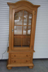 witryna z drewna dębowego - jak nowa