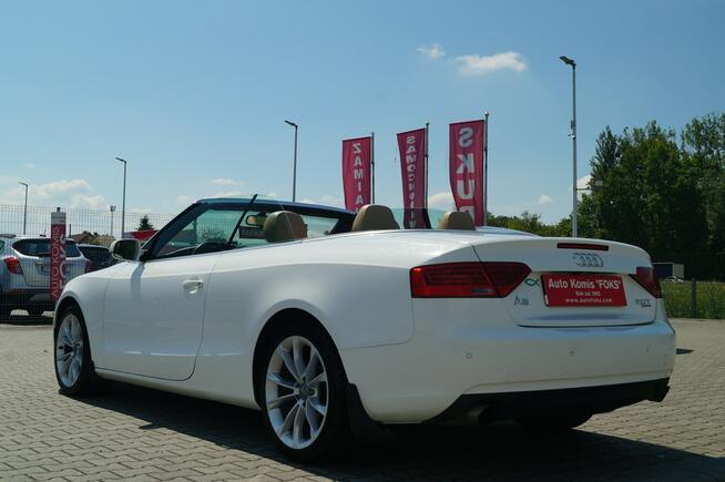 Audi A5 CABRIO 2,0 TFSI 224 KM   AUTOMAT QUATTRO SKÓRA KSENON Goczałkowice-Zdrój - zdjęcie 6