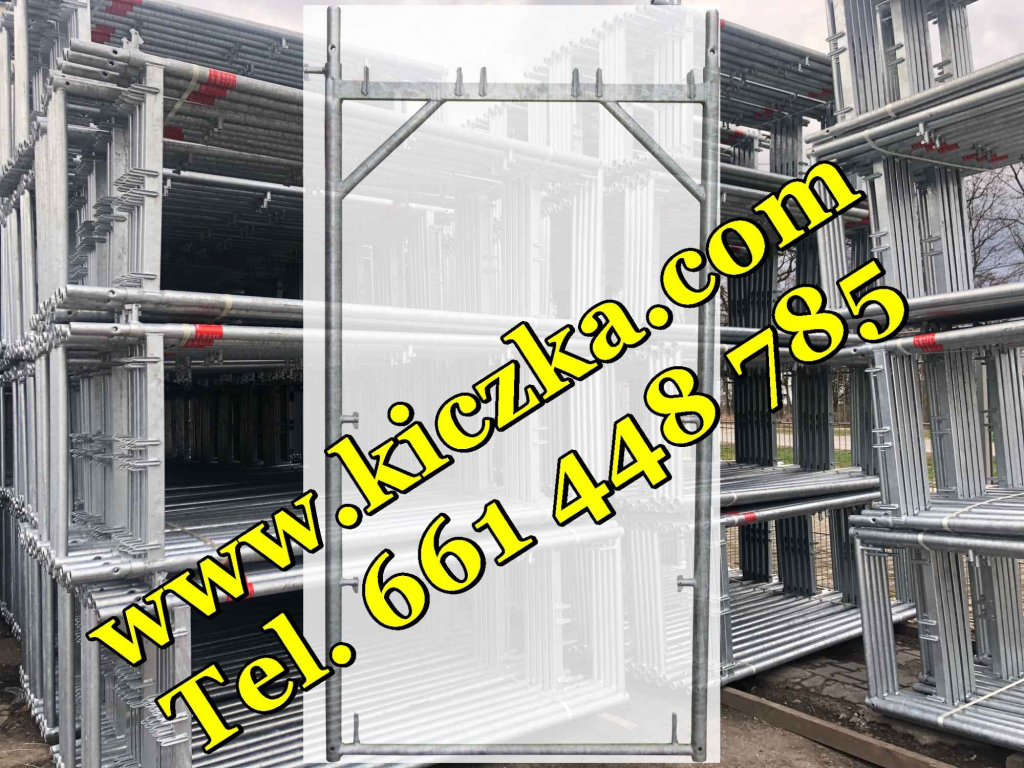 Rama na 3 podesty 110cm do RUSZTOWANIA Typ PLETTAC HURTOWNIA RUSZTOWAŃ Ursus - zdjęcie 1