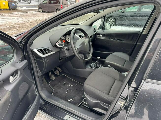 Peugeot 207 5 Drzwi 1,4 b. LED Bluetooth Klima Hak Poszanowana sztuka Rumia - zdjęcie 9
