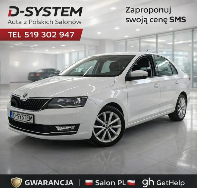 Škoda RAPID 2019 Salon Polska 1Właściciel Style GWARANCJA Style Białystok - zdjęcie 3