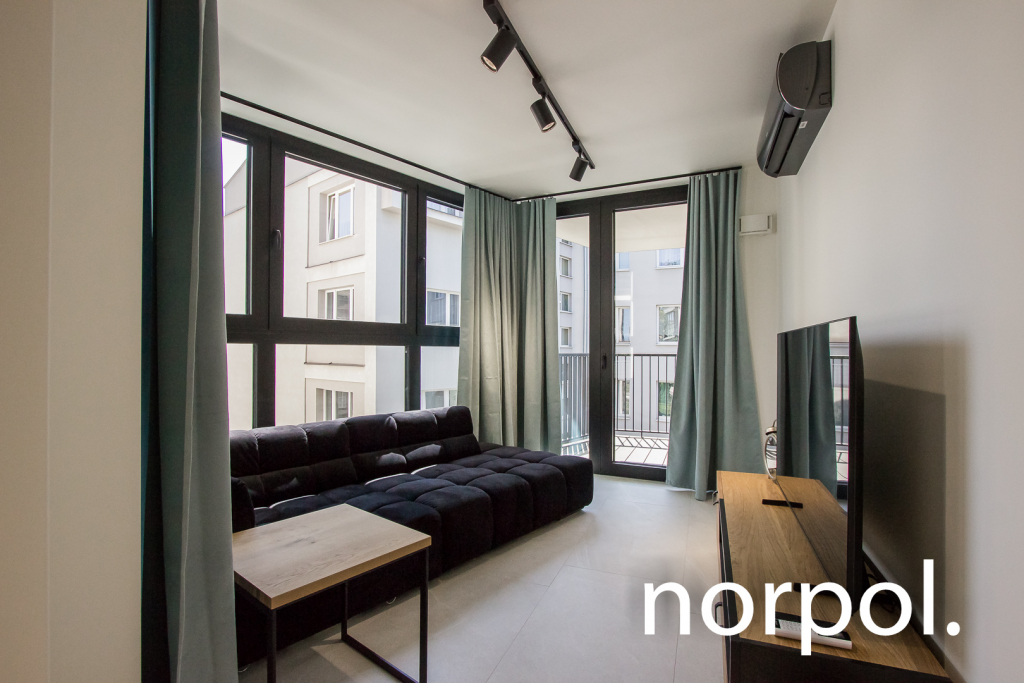 Nowoczesne mieszkanie z przestronnym balkonem / modern apartment Kraków - zdjęcie 7