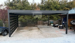Carport Wiata samochodowa CarPort 5x5 m  dodatkowa zabudowa dach GP737 Zgorzelec - zdjęcie 3