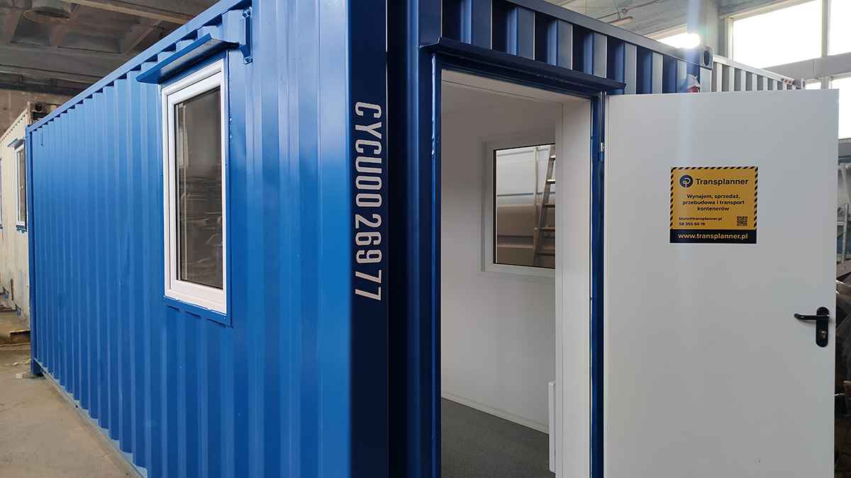Kontenery Combo - łączone część magazynowa i część biurowa Gdańsk - zdjęcie 2