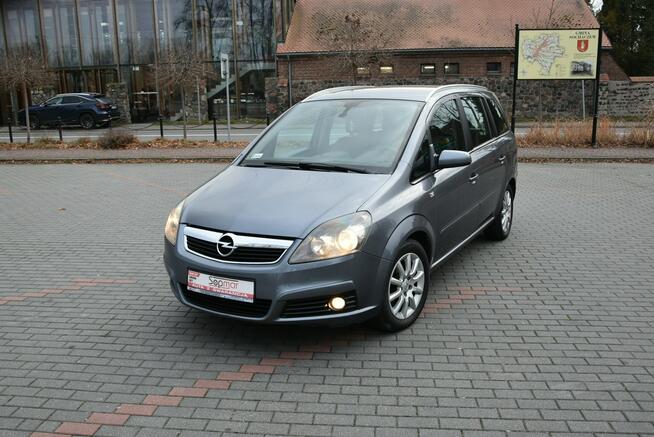 Opel Zafira 1.8 16v 140KM LPG 2007r. 7os. Klima Skóra Tempomat Polecam Kampinos - zdjęcie 2