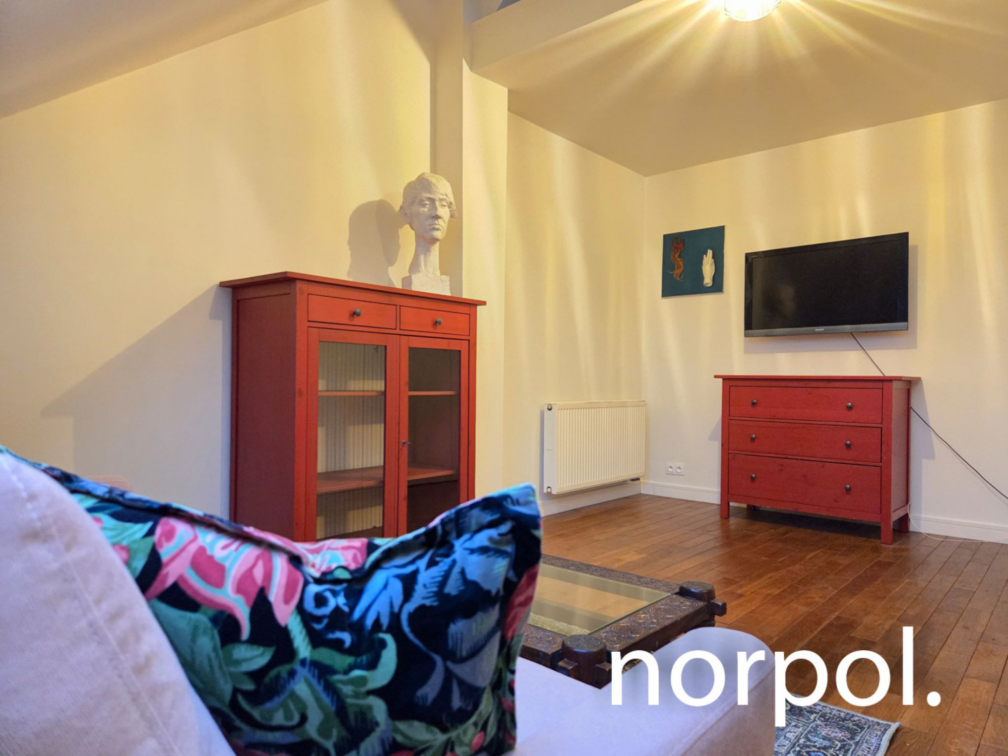 Jasne dwupoziomowe mieszkanie z windą, po remoncie – Grzegórzecka Kraków - zdjęcie 4