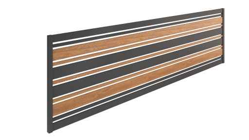 Profil aluminiowy drewnopodobny 200x20 /lemelka / sztacheta/ogrodzenie Orzesze - zdjęcie 8