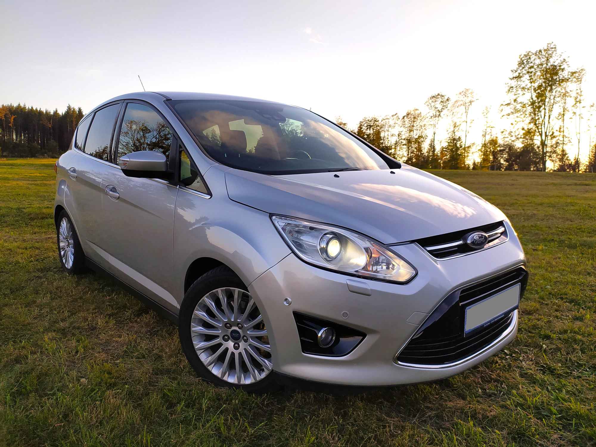 Ford C Max 2.0 Tdci 103 kw 140 2013 TITANIUM  doskonały stan Cieszyn - zdjęcie 2