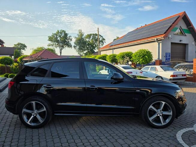 Audi Q5 S-LINE 2.0 TDi 190KM Alcantara Ledy Kamera Navi Przasnysz - zdjęcie 6