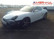 Porsche Cayman 2008, 3.4L, uszkodzony przód