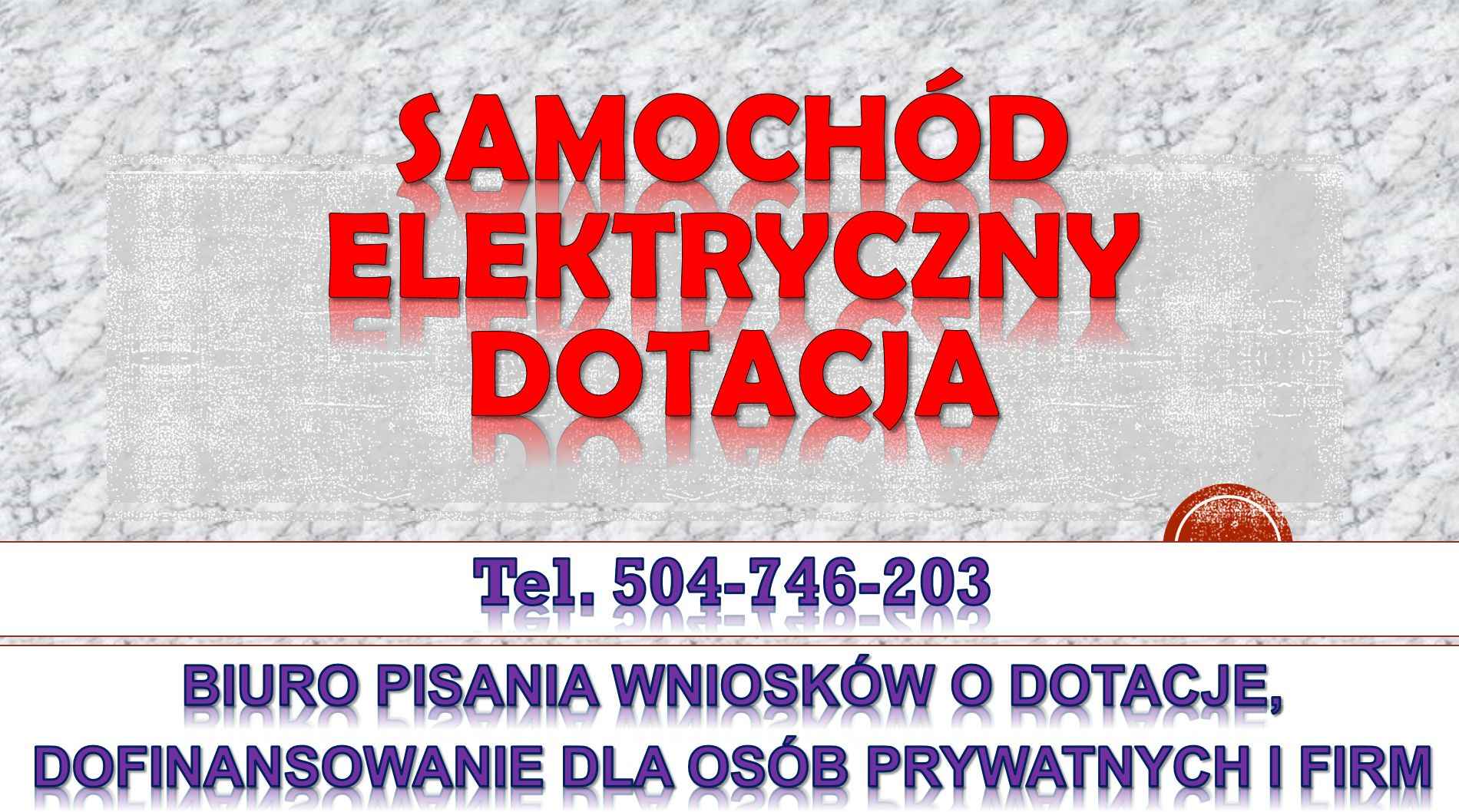 Nasze auto, dofinnasowanie do samochodu elektrycznego, dotacja Psie Pole - zdjęcie 2