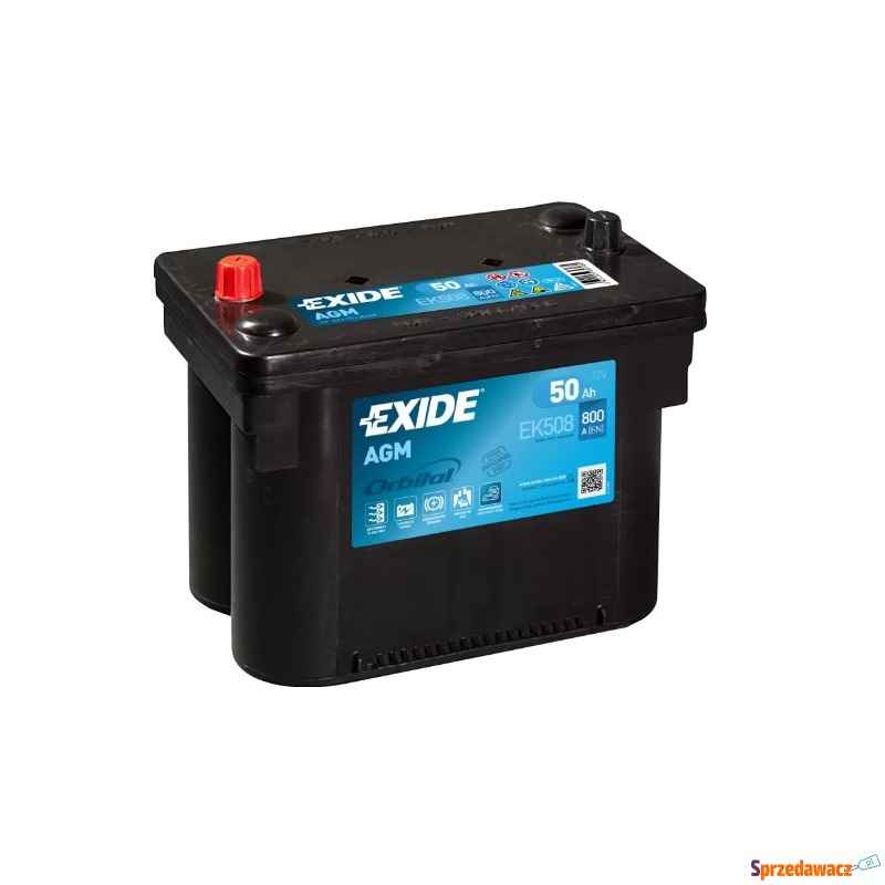 Akumulator 50Ah 800A Exide Orbital agm start&amp;stop EK508 Legnica - zdjęcie 1