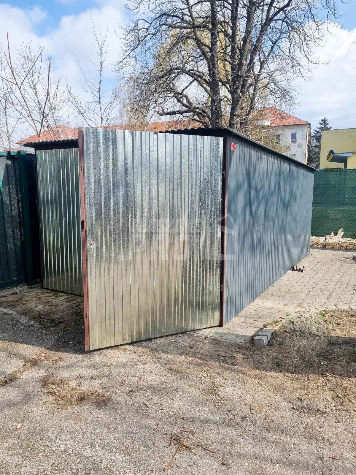 Garaż blaszany 3x5 Brama ocynk - spad w tył GP185 Zamość - zdjęcie 9