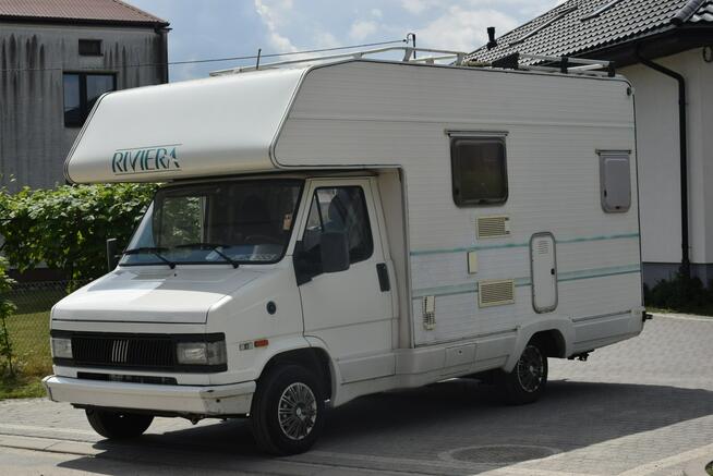 Fiat Ducato 1.9TD Kamper 6 Osobowy Markiza Łazienka Sprowadzony Tarnogród - zdjęcie 1