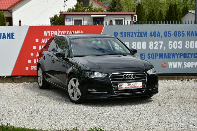 Audi A3 2.0TDi 150KM Manual 2014r. NAVi Xenon LED Panorama Rezerwacja Kampinos - zdjęcie 2