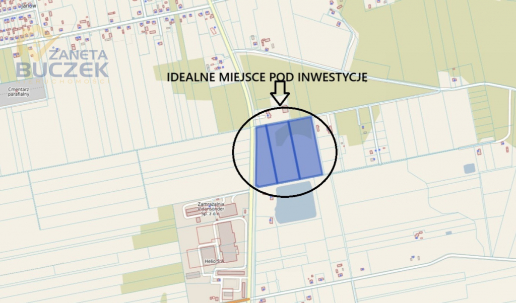 Sprzedam działkę pod zabudowę usługową w Brochowie Brochów - zdjęcie 2