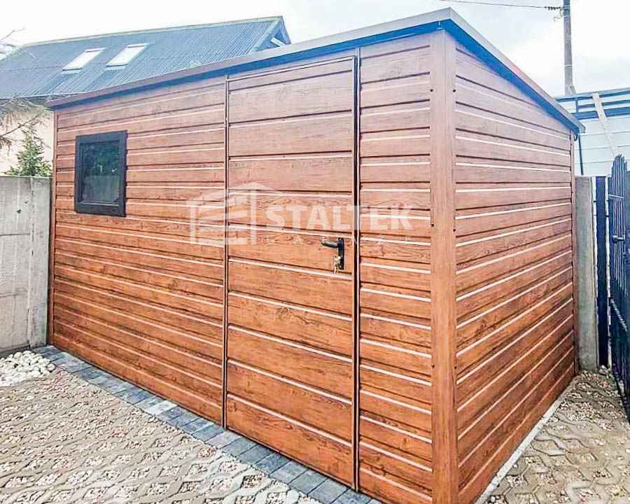 Schowek - Domek Ogrodowy 3,5x2m Drzwi - Okno Drewnopodobny Dach ST142 Gdańsk - zdjęcie 2