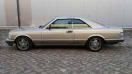 1991 Mercedes 560 SEC C126 bez rdzy LUXURYCLASSIC Koszalin - zdjęcie 9
