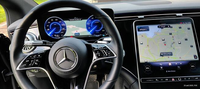 Mercedes EQS 450+/Pneumatyka/1Wł/PL/ASO/1rej:2022/Oś skrętna Włochy - zdjęcie 10