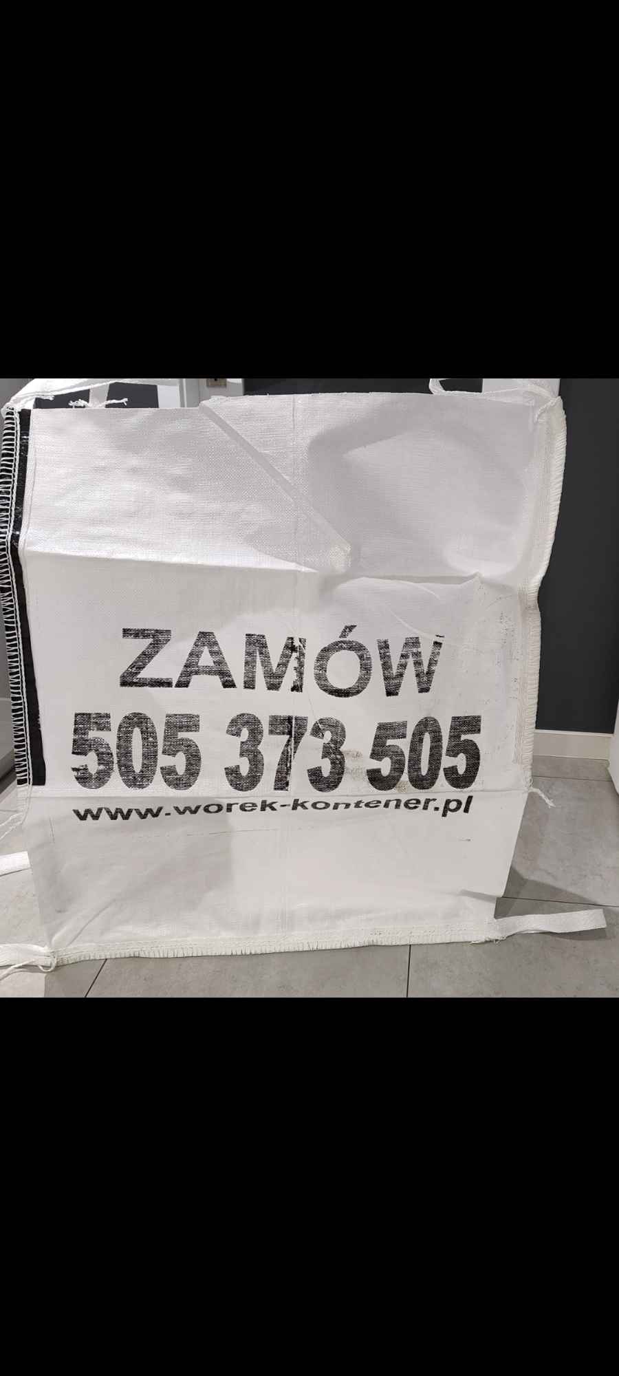 Wywóz gruzu Śląskie Worek na gruz 1m3 Big Bag Śląsk Bytom - zdjęcie 2