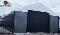 Hale namiotowe - całoroczne solidne konstrukcje stalowe Łódź - zdjęcie 4