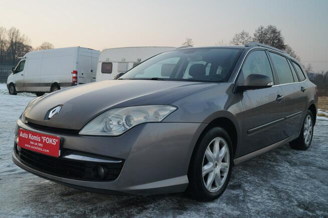 Renault Laguna 2.0 D  PÓŁ SKÓRA  HAK STAN BDB Goczałkowice-Zdrój - zdjęcie 3