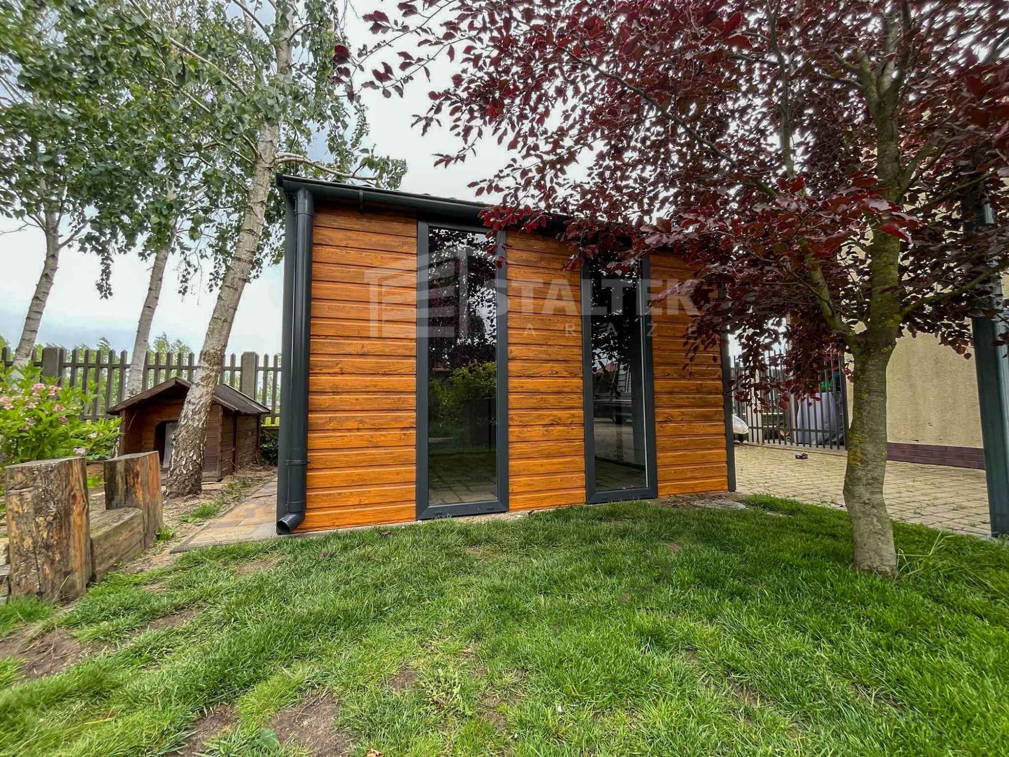 Schowek - Domek Ogrodowy 3x3m drzwi 2x okno dach w przód rynny ST159 Jarocin - zdjęcie 2