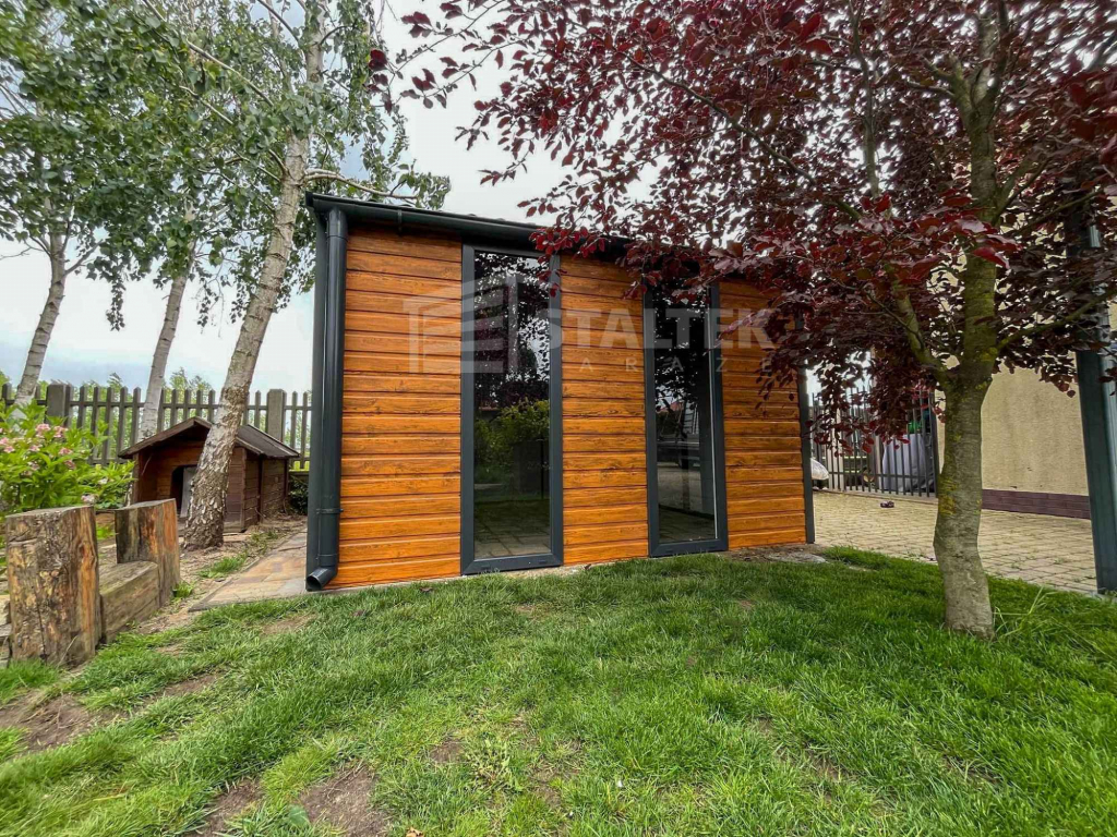 Schowek - Domek Ogrodowy 3x3m drzwi 2x okno dach w przód rynny ST159 Jarocin - zdjęcie 2