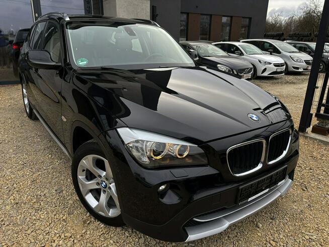 BMW X1 20d 4x4 xDrive 177km hak NAVI bixenon BEZWYPADKOWY serwis 2011 Tychy - zdjęcie 2