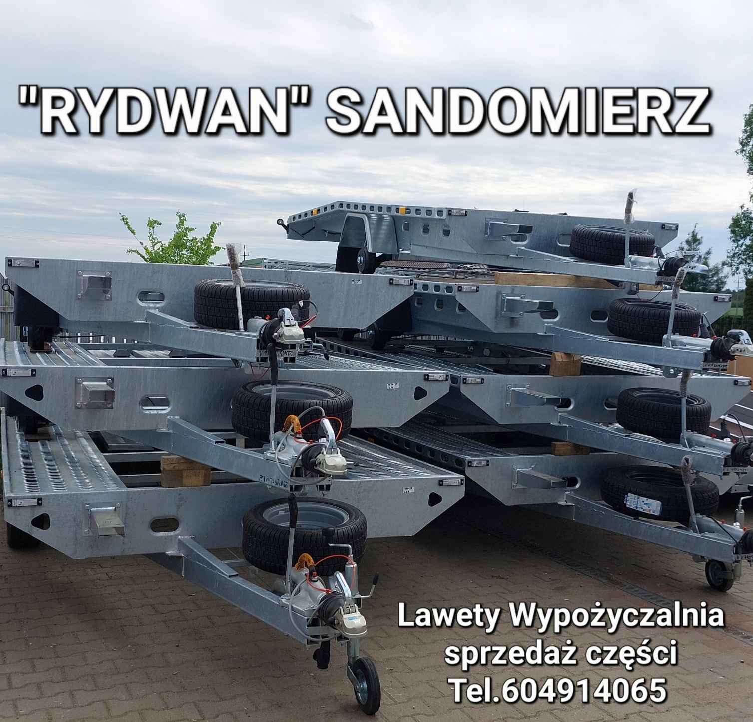 Wypożyczalnia Przyczep Lawet / Sprzedaż przyczep RYDWAN Sandomierz Sandomierz - zdjęcie 2