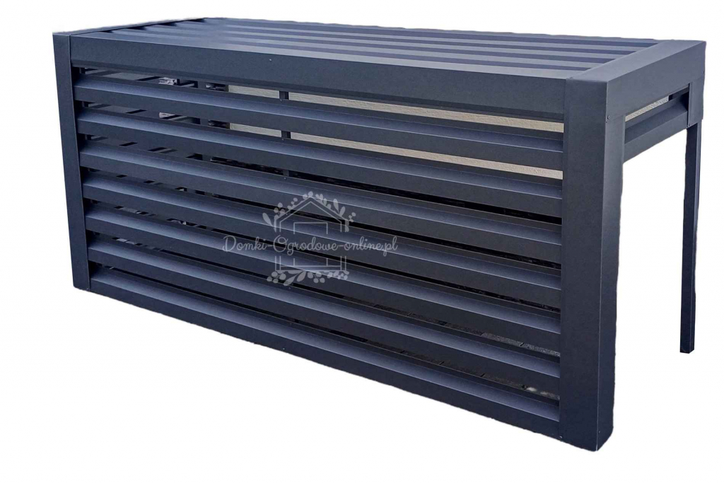 Osłona Klimatyzatora 100x50x60cm Antracyt  Zabudowa Klimatyzacji ID854 Rybnik - zdjęcie 1