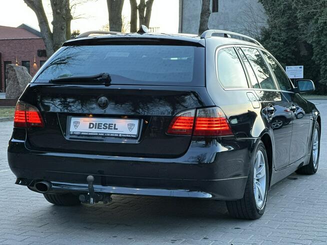 LCI E61 520d LIFT 2.0d 177KM Automat Navi iDrive Pdc Led Zarejestrowan Wijewo - zdjęcie 4