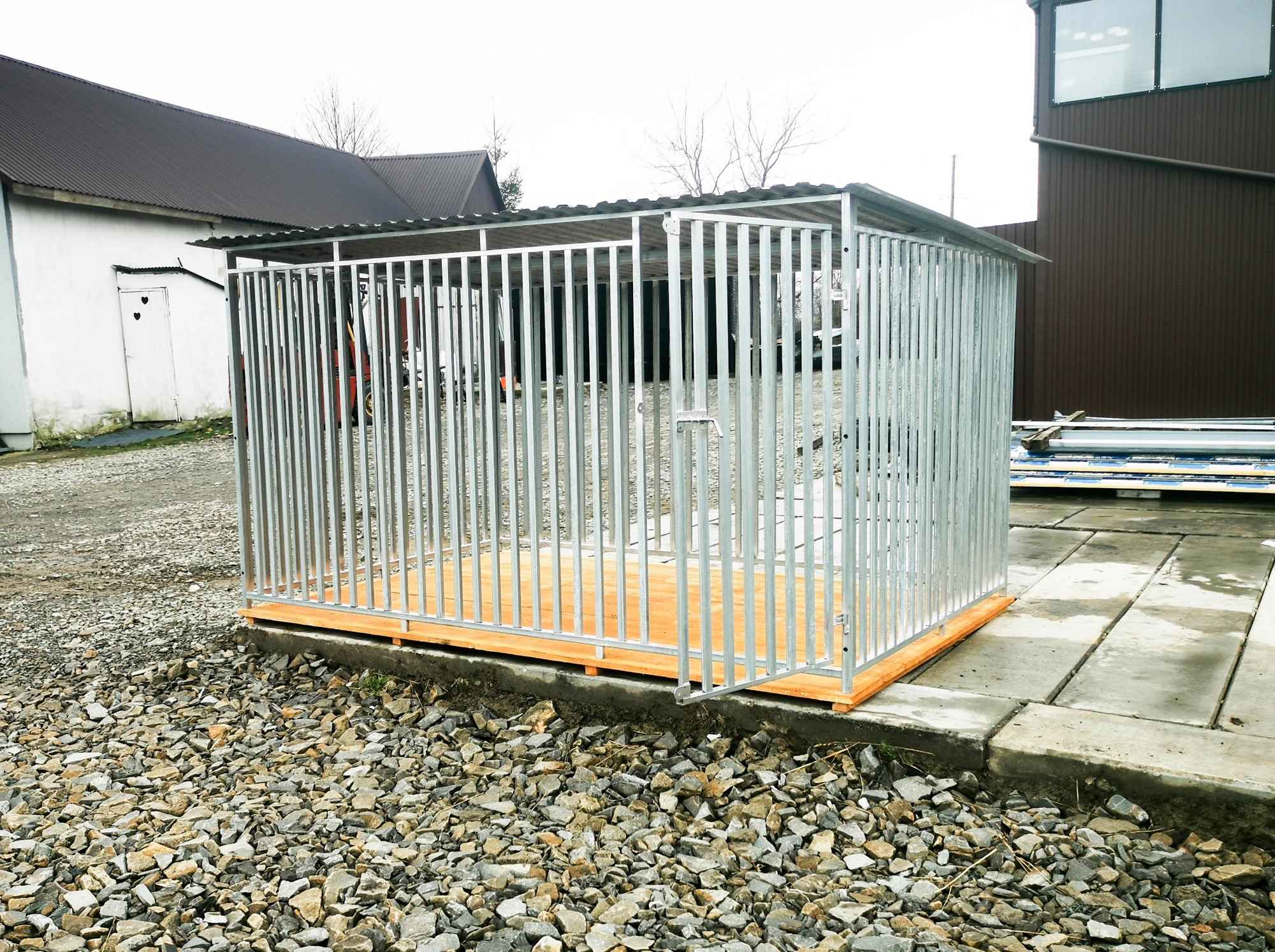 Kojec dla Psa 3x2m Profil zamknięty Podłoga drewniana GP265 Kłodzko - zdjęcie 12