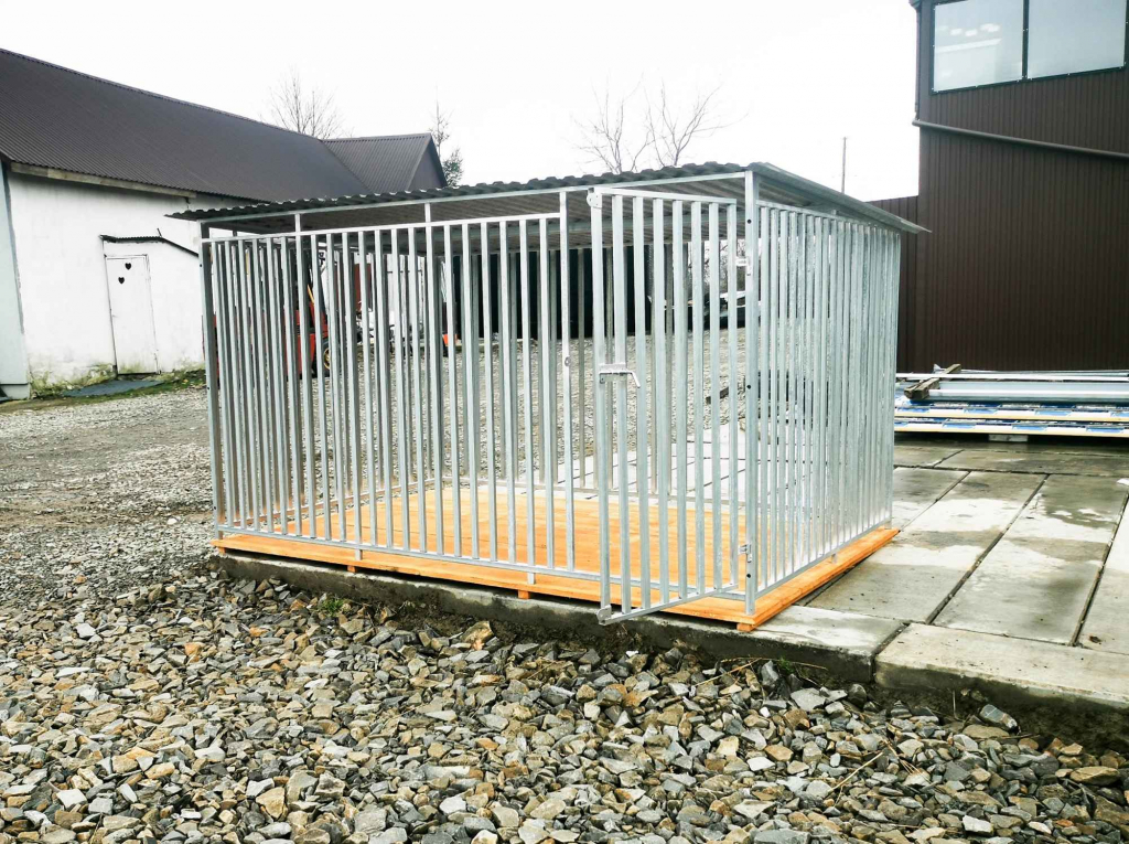 Kojec dla Psa 3x2m Profil zamknięty Podłoga drewniana GP265 Kłodzko - zdjęcie 12