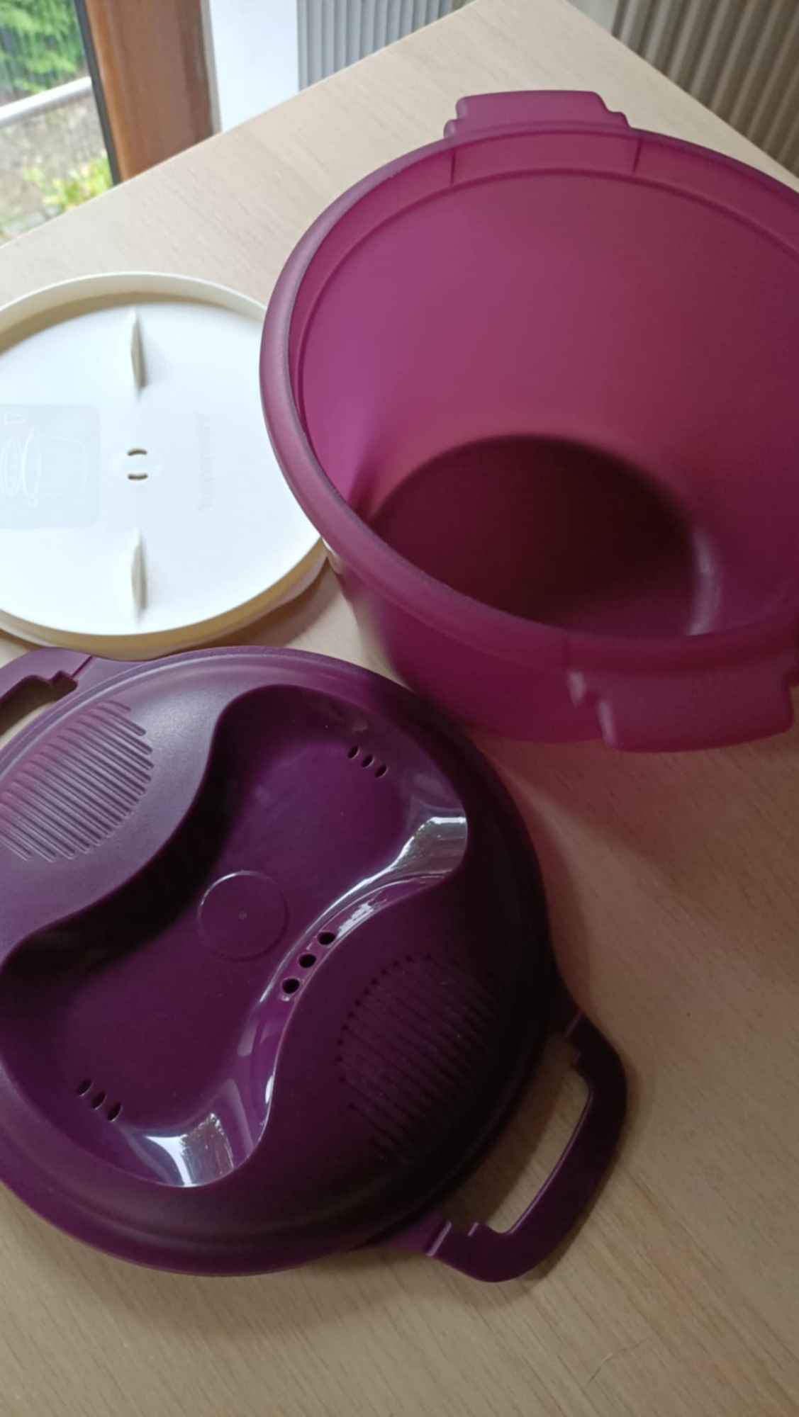 NOWY Tupperware  Ryżowy Garnuszek 2,2L Śródmieście - zdjęcie 1