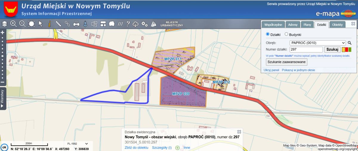 Działka inwestycyjna z halami, produkcja. Paproć - zdjęcie 8