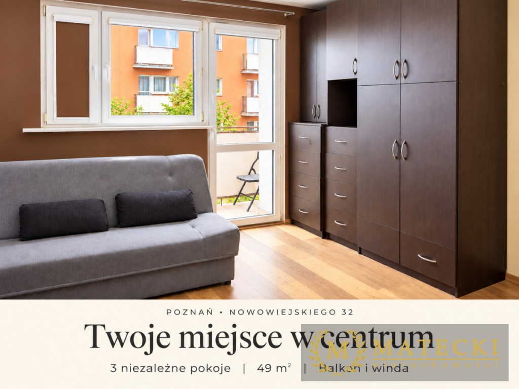 3 NIEZALEŻNE POKOJE | STARE MIASTO | BALKON WINDA Stare Miasto - zdjęcie 1