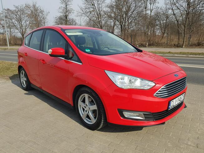 Ford C-Max 1,5 Turbo Benzyna Klimatronik Zarejestrowany Gwarancja Włocławek - zdjęcie 3