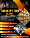 Praca ŁÓDŹ od zaraz ZAPRASZAMY
