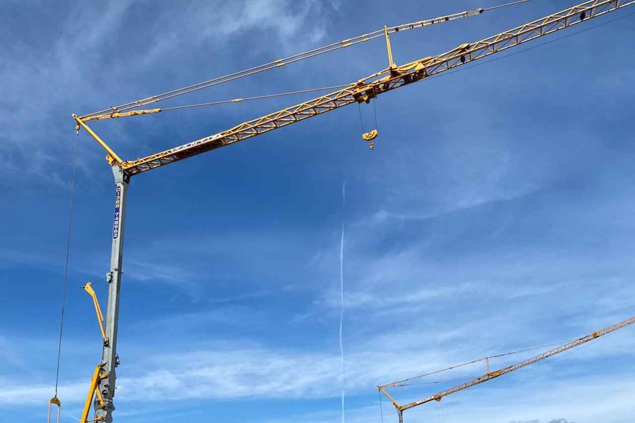 Wynajem żurawi szybkiego montażu, żurawie na każdą budowę. Śródmieście - zdjęcie 1