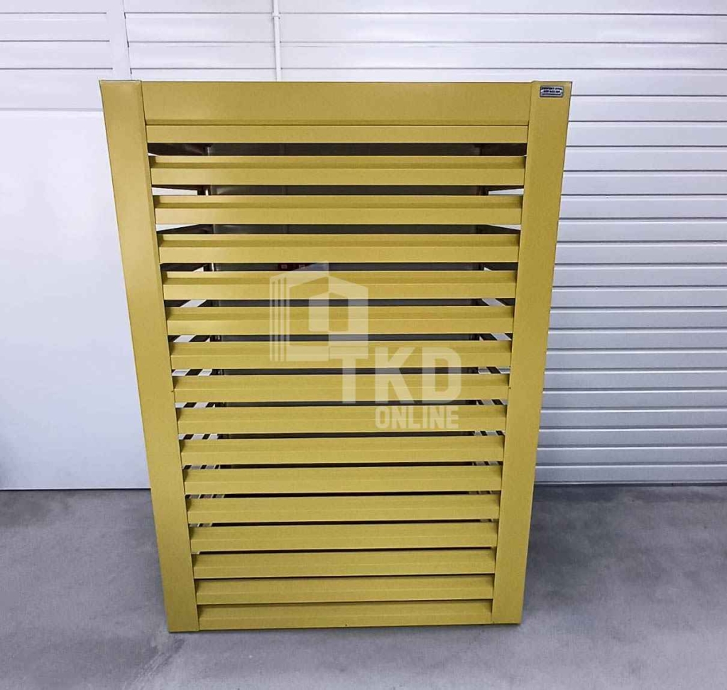 Osłona klimatyzatora – pompy ciepła 120x80x180cm cm Piaskowy TKD448 Kalisz - zdjęcie 5