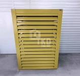 Osłona klimatyzatora – pompy ciepła 120x80x180cm cm Piaskowy TKD448 Kalisz - zdjęcie 5